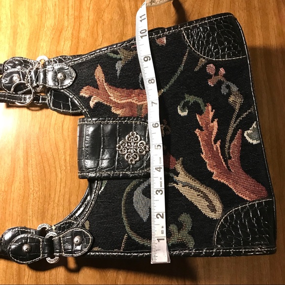 Vintage Western Floral Tapestry Handbag - Picture 10 of 10